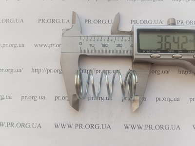 Пружина сжатия 1,5 х 20 х 36,5 (Артикул: G2218)