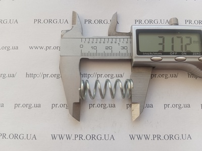 Пружина сжатия 1,5 х 12,4 х 31,5 (Артикул: G2219)