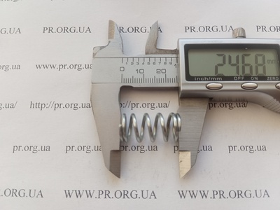 Пружина сжатия 1,5 х 12,5 х 24,5 (Артикул: G2220)
