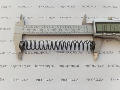 Пружина сжатия 1,6 х 14,2 х 107 (Артикул: G2227)