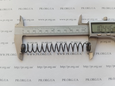 Пружина сжатия 1,5 х 14,2 х 104 (Артикул: G2228)