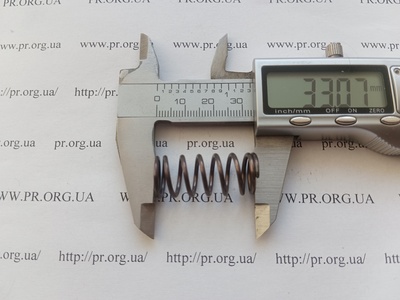 Пружина сжатия 1,5 х 14 х 33 (Артикул: G2230)