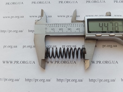 Пружина сжатия 1,5 х 12,8 х 44,5 (Артикул: G2242)