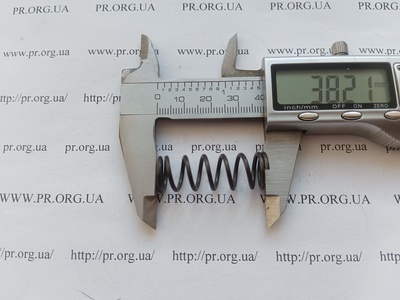Пружина сжатия 1,5 х 13,2 х 38 (Артикул: G2243)
