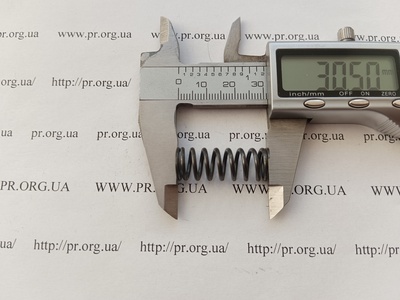 Пружина стиснення 1,4 х 11,3 х 30 (Артикул: G2252)