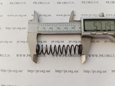 Пружина сжатия 1,4 х 13,2 х 57 (Артикул: G2253)