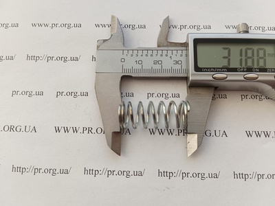 Пружина сжатия 1,4 х 13,6 х 32 (Артикул: G2257)