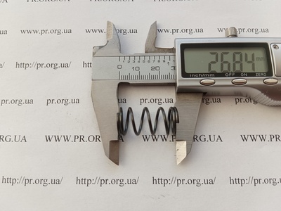 Пружина сжатия 1,3 х 13,4 х 26,5 (Артикул: G2260)