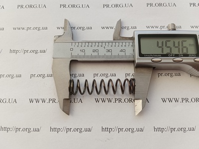 Пружина сжатия 1,3 х 11,2 х 45,5 (Артикул: G2266)