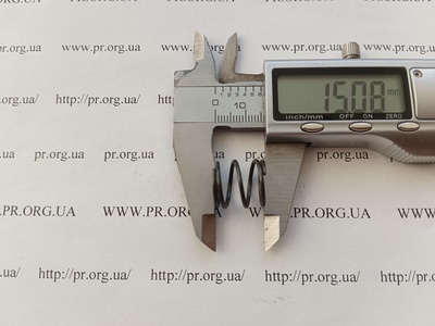 Пружина сжатия 1,3 х 15 х 15 (Артикул: G2268)