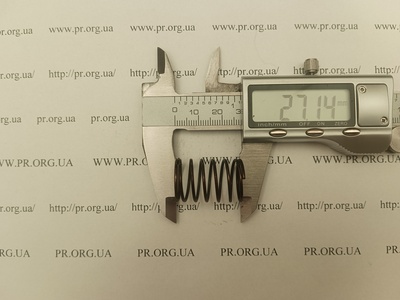Пружина сжатия 1,2 х 17,8 х 27 (Артикул: G2271)