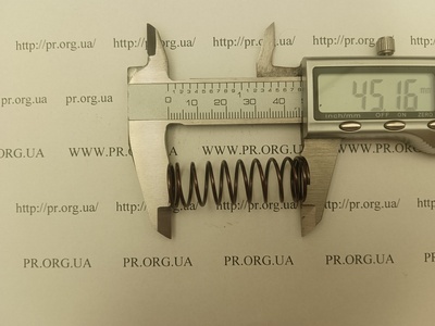 Пружина сжатия 1,2 х 15,5 х 45 (Артикул: G2275)