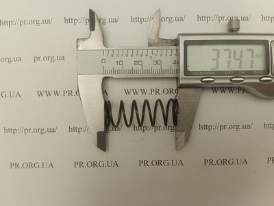 Пружина сжатия 1,2 х 14,5 х 37,5 (Артикул: G2276)