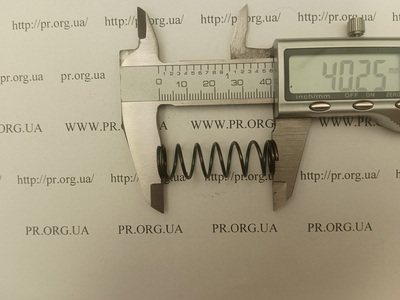 Пружина сжатия 1,2 х 13 х 40 (Артикул: G2280)