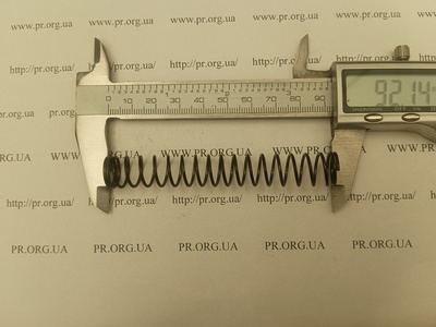Пружина стиснення 1,2 х 13,3 х 92 (Артикул: G2287)