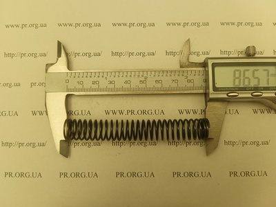 Пружина стиснення 1,2 х 13,3 х 86,5 (Артикул: G2288)