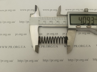 Пружина сжатия 1,2 х 11 х 40,5 (Артикул: G2296)