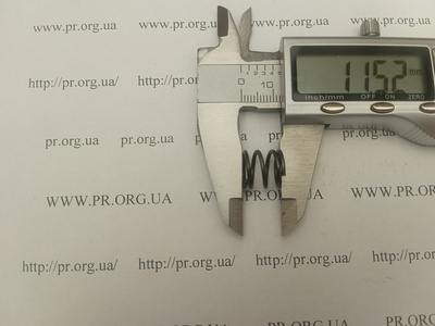 Пружина сжатия 1,2 х 11,8 х 11,5 (Артикул: G2298)