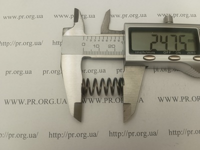 Пружина сжатия 1,2 х 11 х 24,5 (Артикул: G2299)