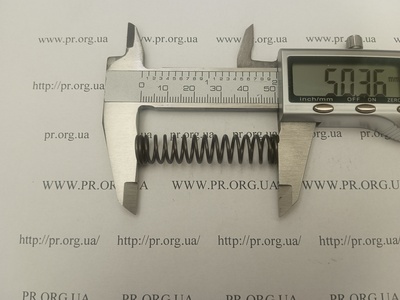 Пружина сжатия 1,2 х 10,8 х 50 (Артикул: G2301)