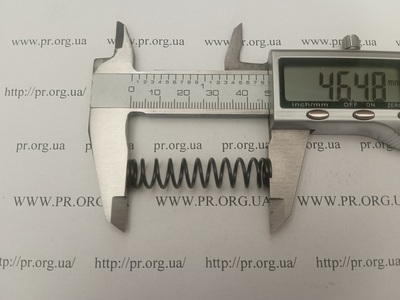 Пружина сжатия 1,2 х 10 х 46,5 (Артикул: G2302)