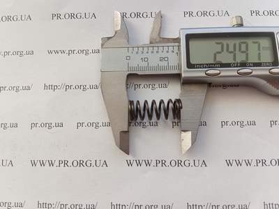 Пружина сжатия 1,2 х 10,2 х 25 (Артикул: G2310)