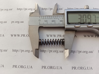 Пружина сжатия 1,2 х 8 х 31 (Артикул: G2321)