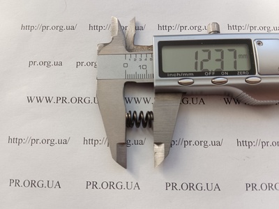 Пружина сжатия 1,2 х 8 х 12 (Артикул: G2323)