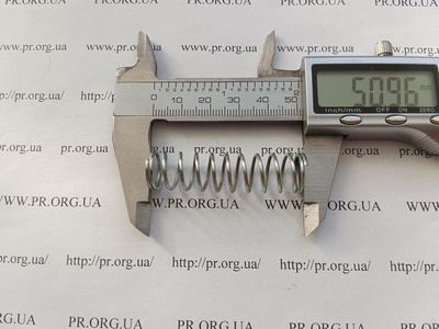 Пружина стиснення 1,2 х 13,2 х 51 (Артикул: G2329)