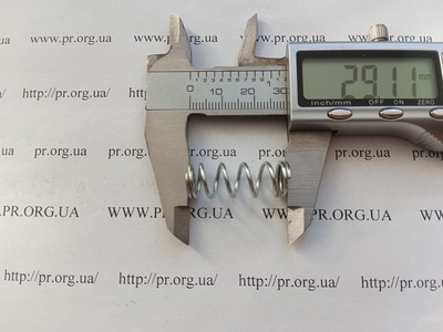 Пружина сжатия 1,2 х 10,8 х 29 (Артикул: G2333)