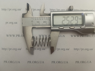 Пружина стиснення 1 х 14,8 х 25 (Артикул: G2337)
