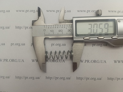 Пружина сжатия 1 х 10 х 30,5 (Артикул: G2344)