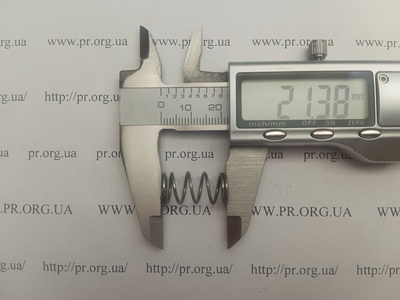 Пружина сжатия 1 х 10,8 х 21 (Артикул: G2346)