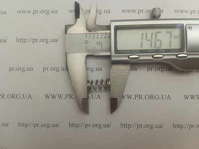 Пружина сжатия 1 х 8 х 14,5 (Артикул: G2351)