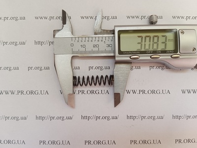 Пружина сжатия 1 х 8,2 х 31 (Артикул: G2355)