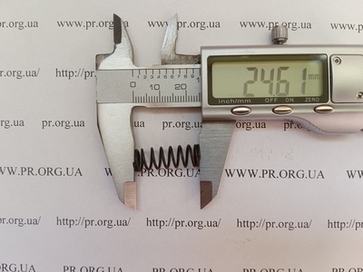Пружина сжатия 1 х 8,8 х 24,5 (Артикул: G2357)