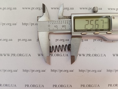 Пружина стиснення 1 х 8,5 х 25 (Артикул: G2358)