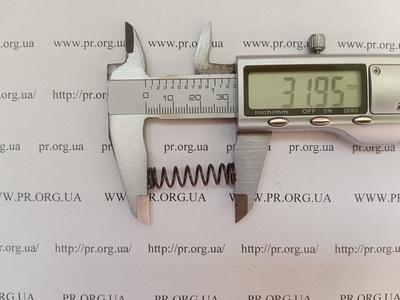 Пружина сжатия 1 х 8,2 х 31,5 (Артикул: G2362)