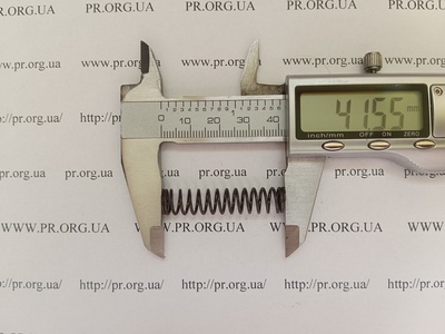 Пружина стиснення 1 х 9 х 41,5 (Артикул: G2379)