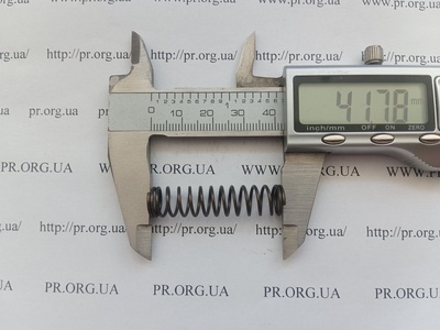 Пружина сжатия 1 х 10 х 41,5 (Артикул: G2387)
