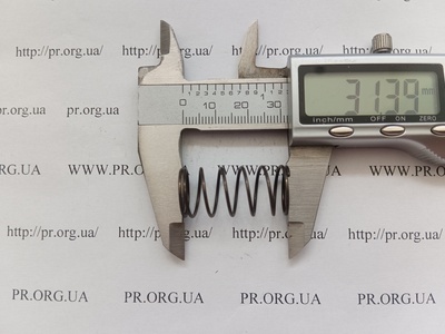 Пружина сжатия 1 х 15 х 31 (Артикул: G2399)
