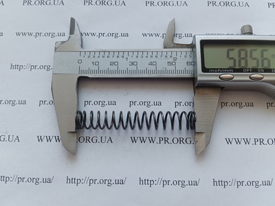 Пружина сжатия 1 х 9,5 х 58 (Артикул: G2425)