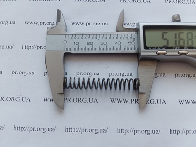 Пружина стиснення 1 х 8,3 х 51,5 (Артикул: G2426)