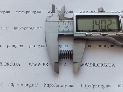 Пружина стиснення 1 х 9 х 14 (Артикул: G2431)