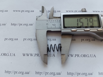 Пружина стиснення 1 х 9,4 х 15,5 (Артикул: G2433)