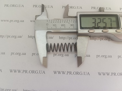 Пружина стиснення 1 х 10 х 32,5 (Артикул: G2441)