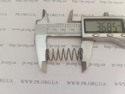 Пружина стиснення 1 х 13 х 36,5 (Артикул: G2450)