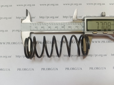 Пружина сжатия 2,5 х 30 х 77 (Артикул: G2455)