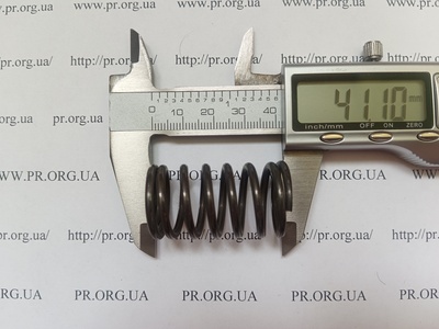Пружина стиснення 2,5 х 23 х 41 (Артикул: G2457)
