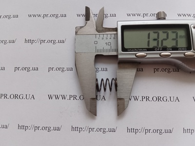 Пружина стиснення 0,8 х 9 х 13 (Артикул: G2476)